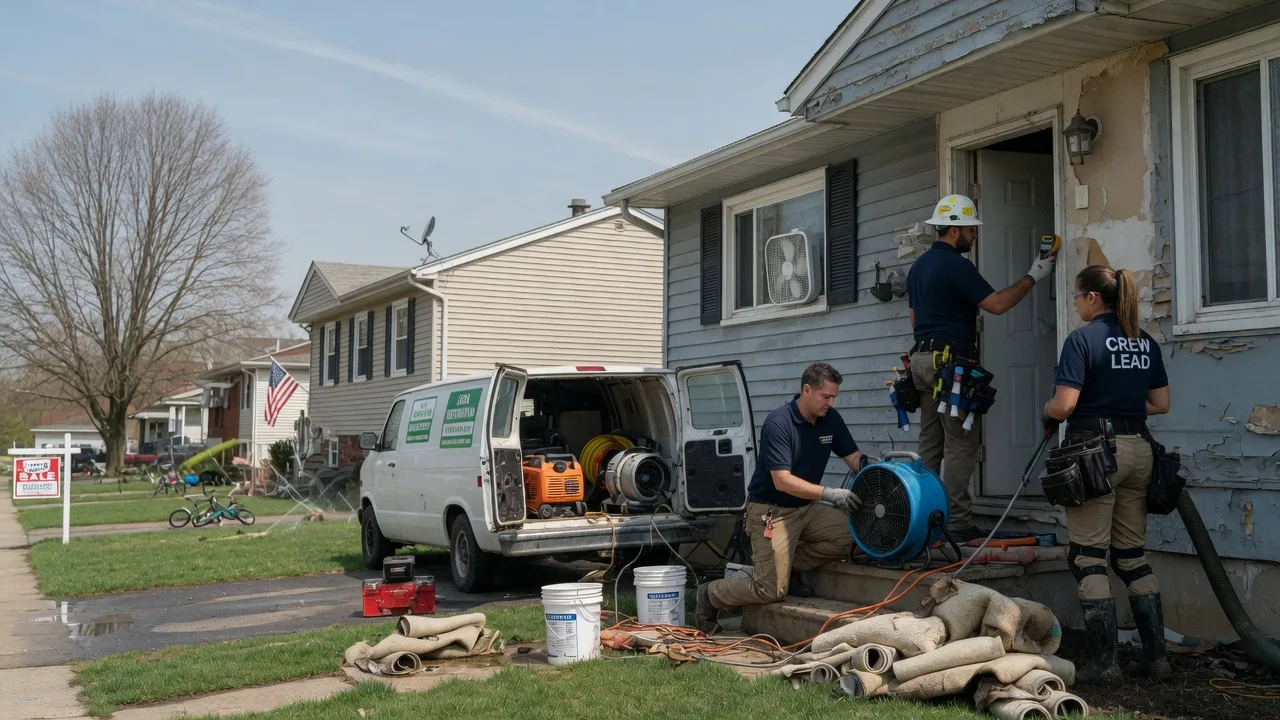 Flood Cleanup in Woodlawn, VA near me